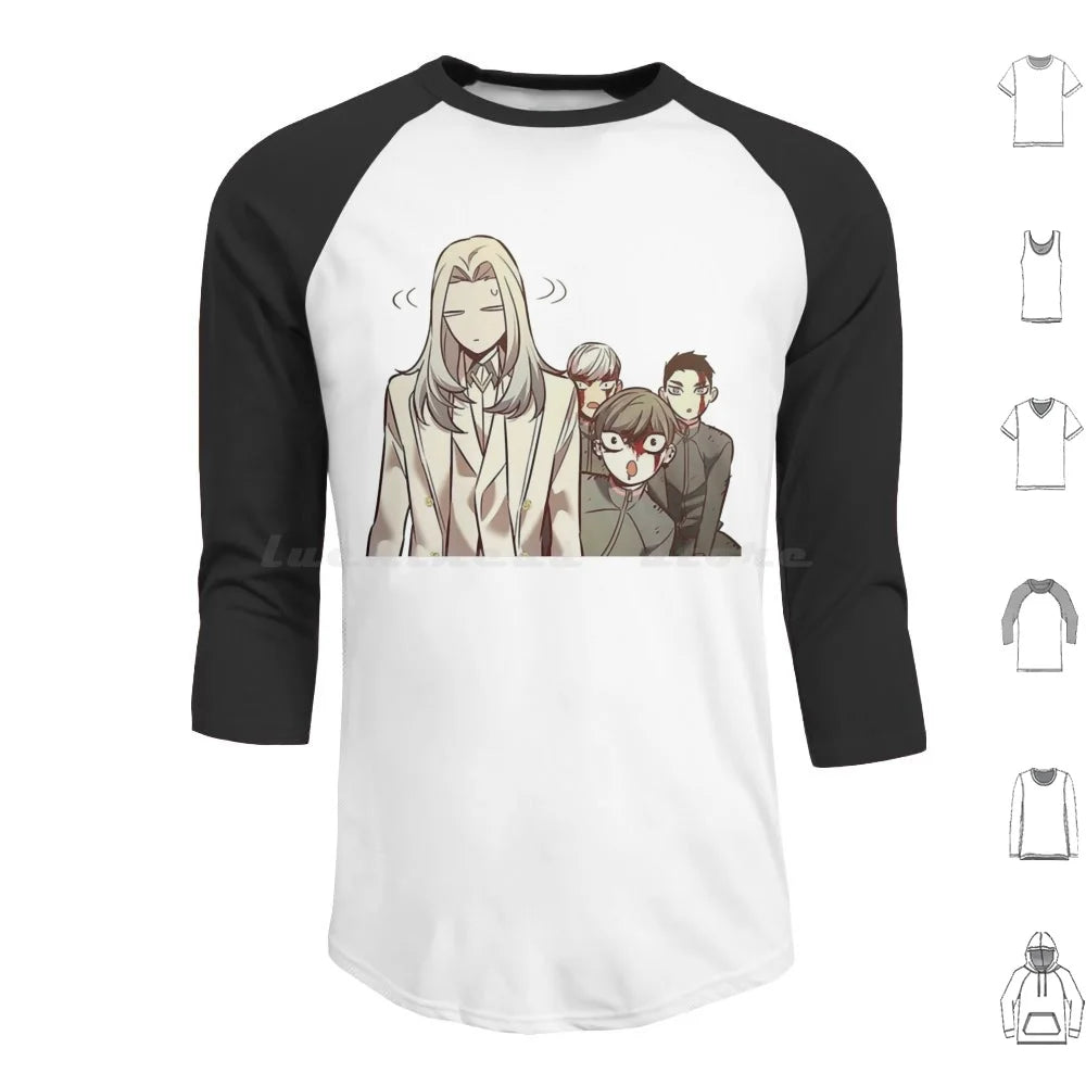 Eleceed Artwork Edition 5 Hoodie – Sweat à capuche streetwear manches longues anime premium