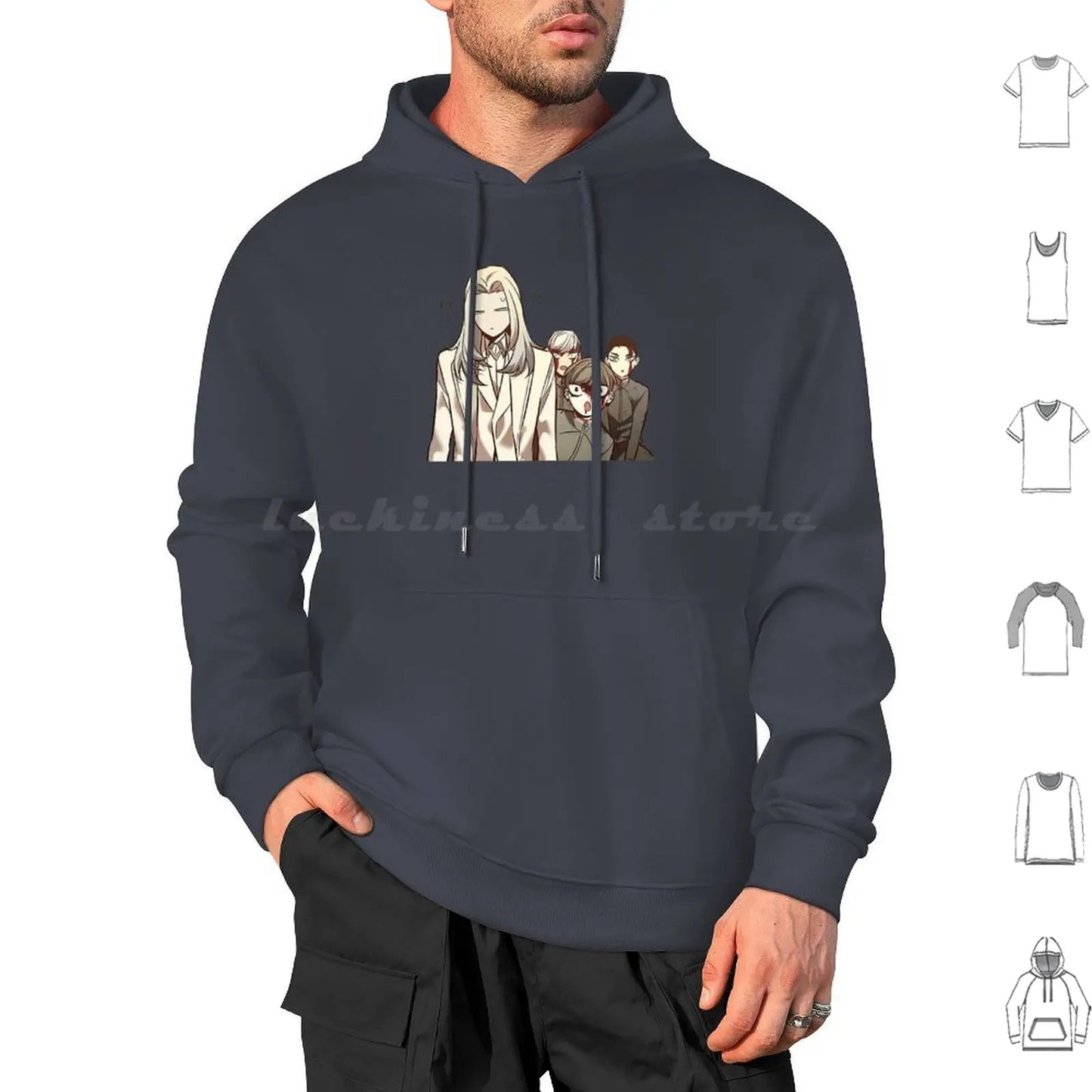 Eleceed Artwork Edition 5 Hoodie – Sweat à capuche streetwear manches longues anime premium