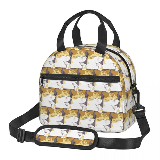 Eleceed Kayden Cat Form Insulated Lunch Bag – Thermal Cooler Tote for School, Work & Travel