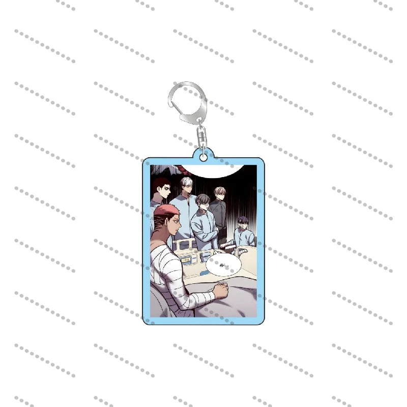 Eleceed Acrylic Keychains – Jiwoo Seo & Kayden Break Anime Pendant Keyrings for Bags, Phones & Keys