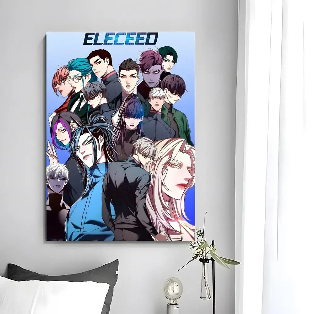 Eleceed Manhwa Wall Art Poster – Premium Anime Print for Home & Room Decor