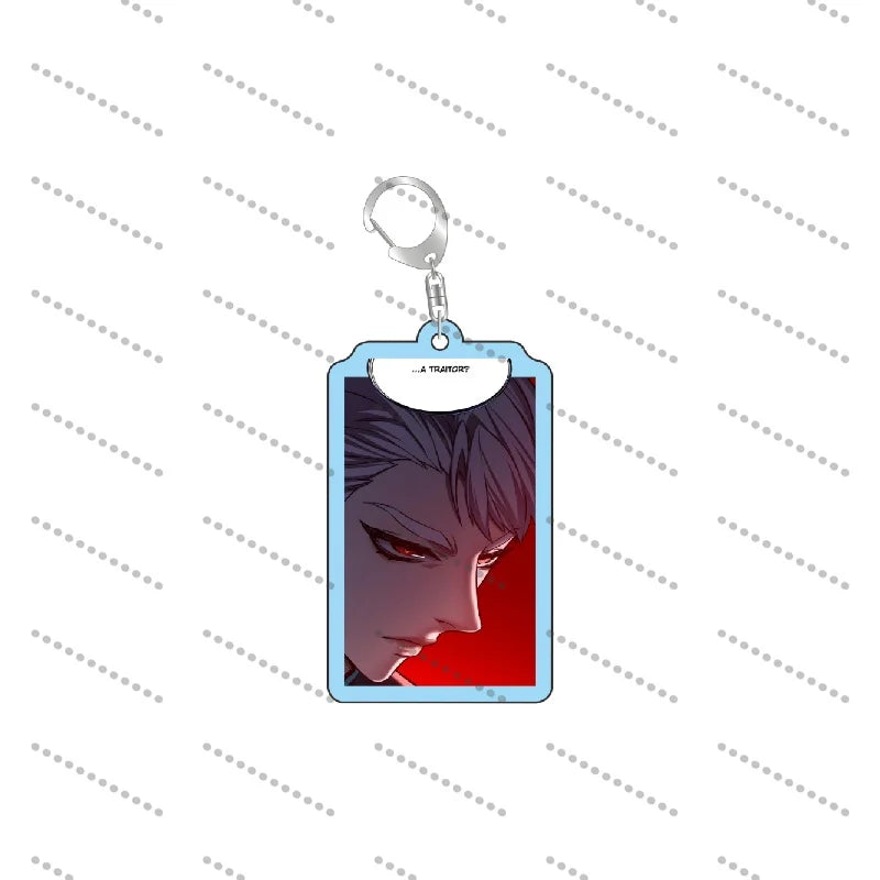 Eleceed Acrylic Keychains – Jiwoo Seo & Kayden Break Anime Pendant Keyrings for Bags, Phones & Keys