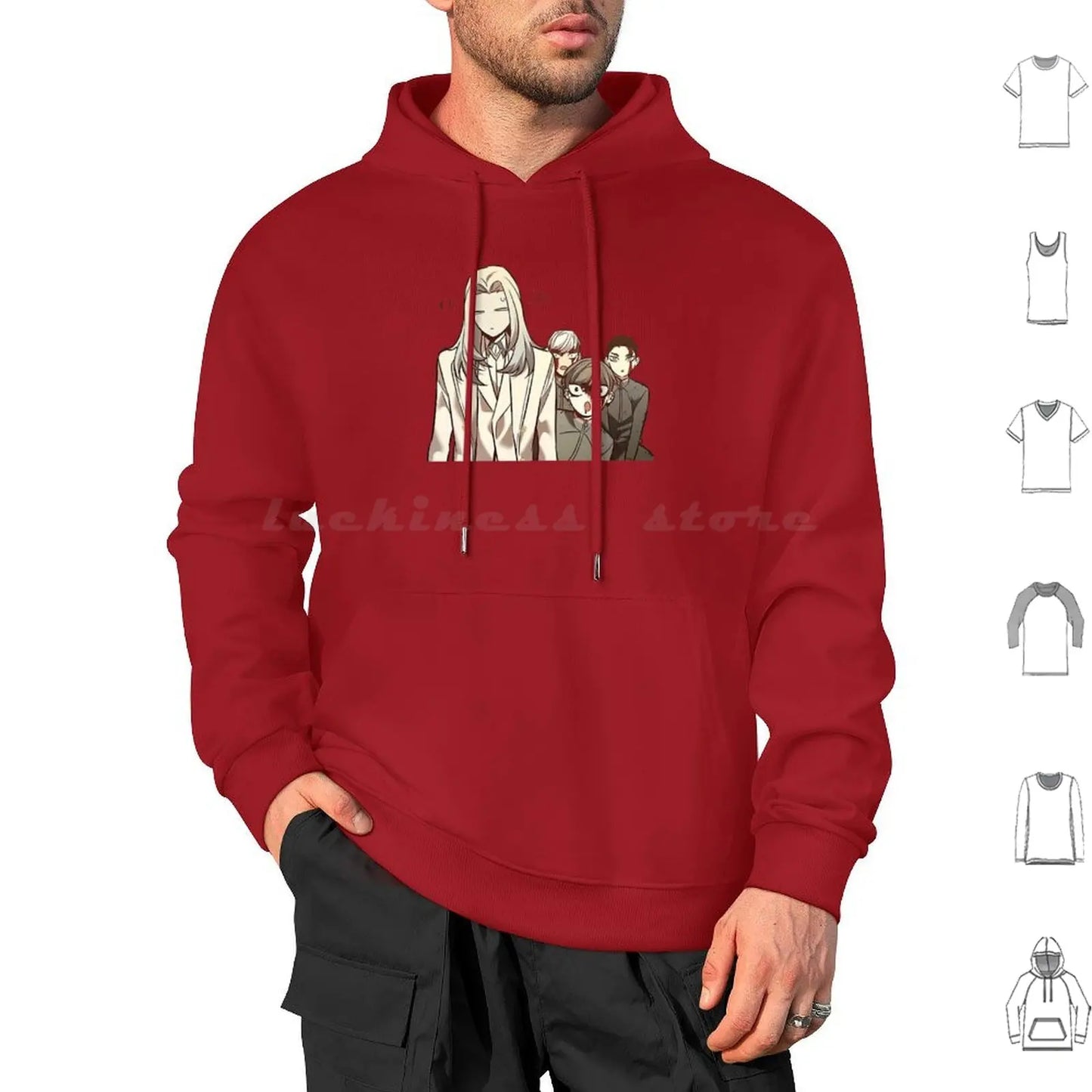 Eleceed Artwork Edition 5 Hoodie – Sweat à capuche streetwear manches longues anime premium