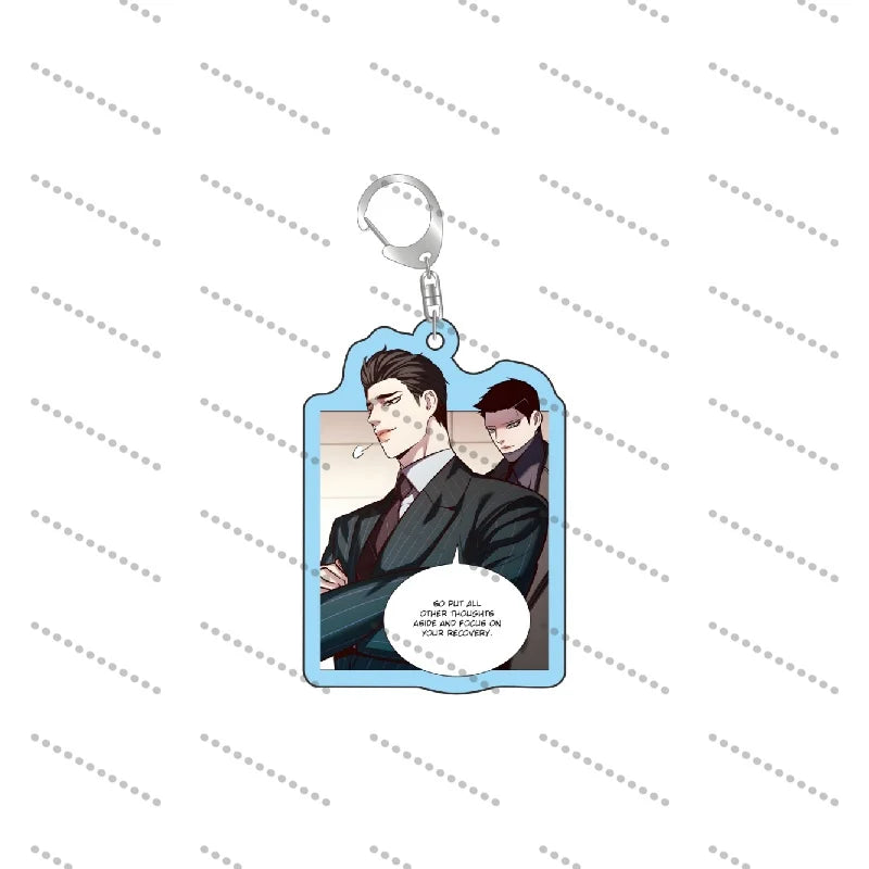 Eleceed Acrylic Keychains – Jiwoo Seo & Kayden Break Anime Pendant Keyrings for Bags, Phones & Keys