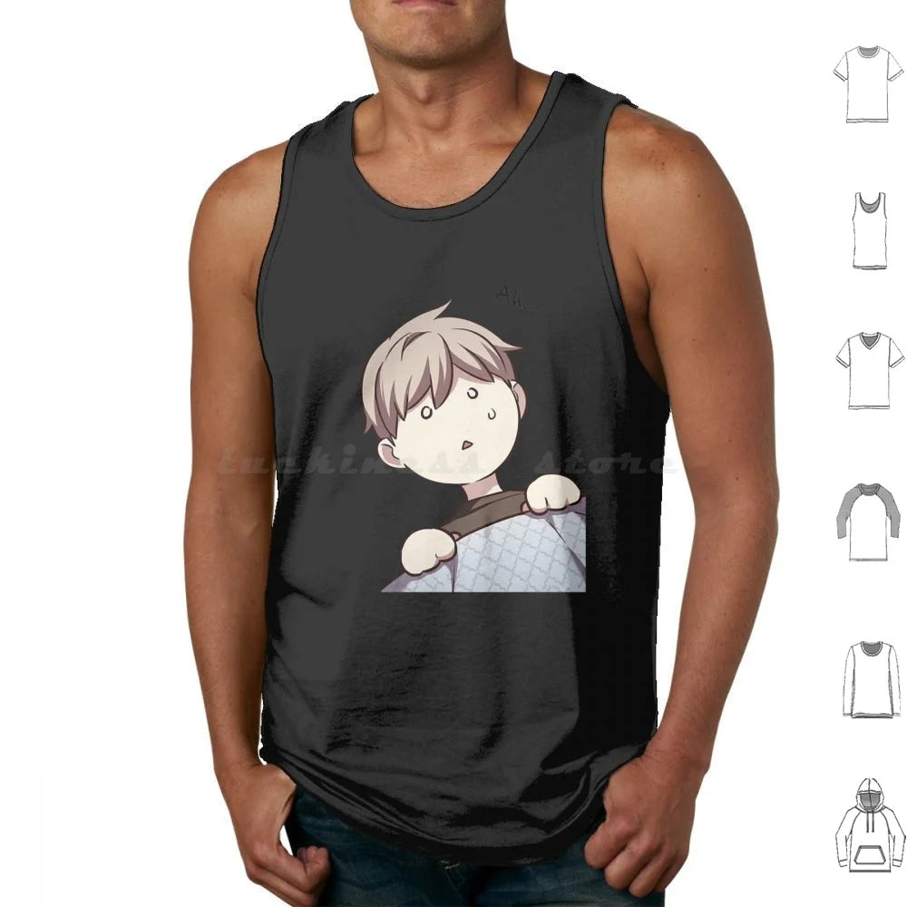 Eleceed Artwork Edition 6 Tank Top – Anime Cotton Streetwear Sleeveless Shirt for Men & Women