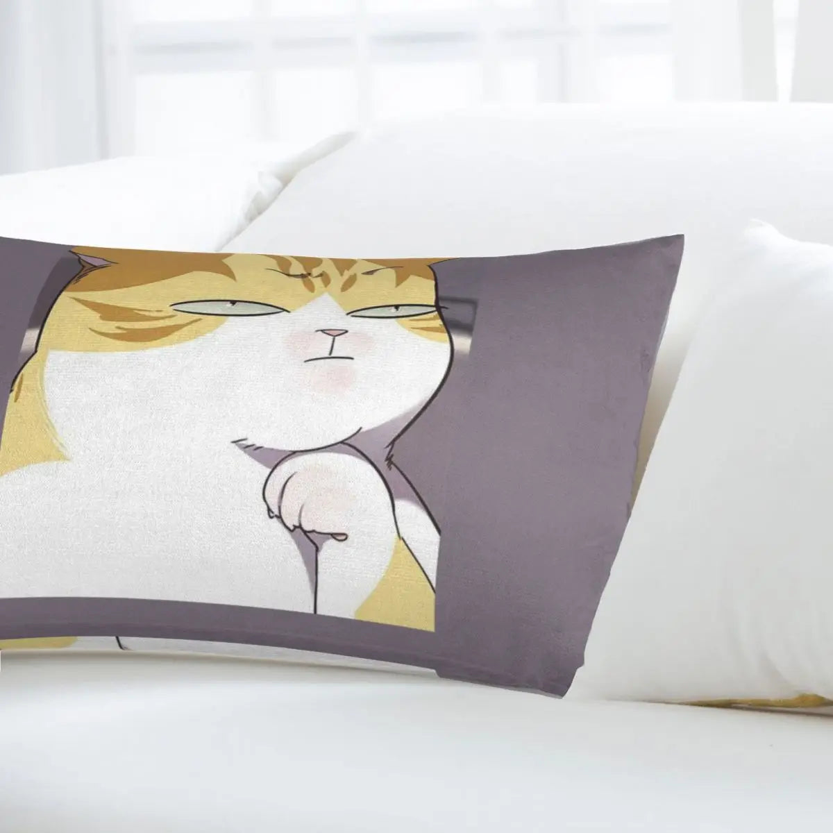 Eleceed Kayden Cat Form Pillowcase – Anime Decorative Cushion Cover for Bedroom | Soft Throw Pillow Cover Home Decor