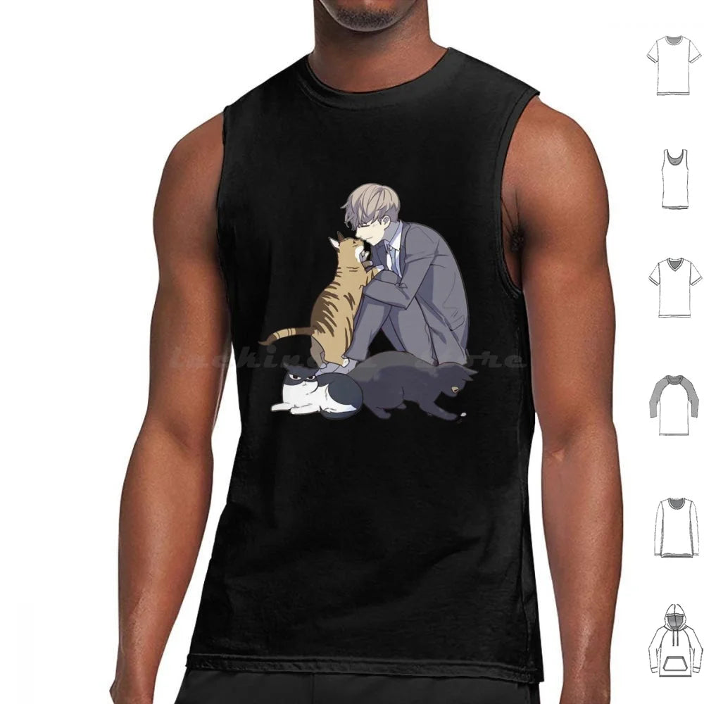 Eleceed Super Edition Manhwa Tank Top – Anime Artwork Sleeveless Vest | Summer Streetwear Shirt for Men