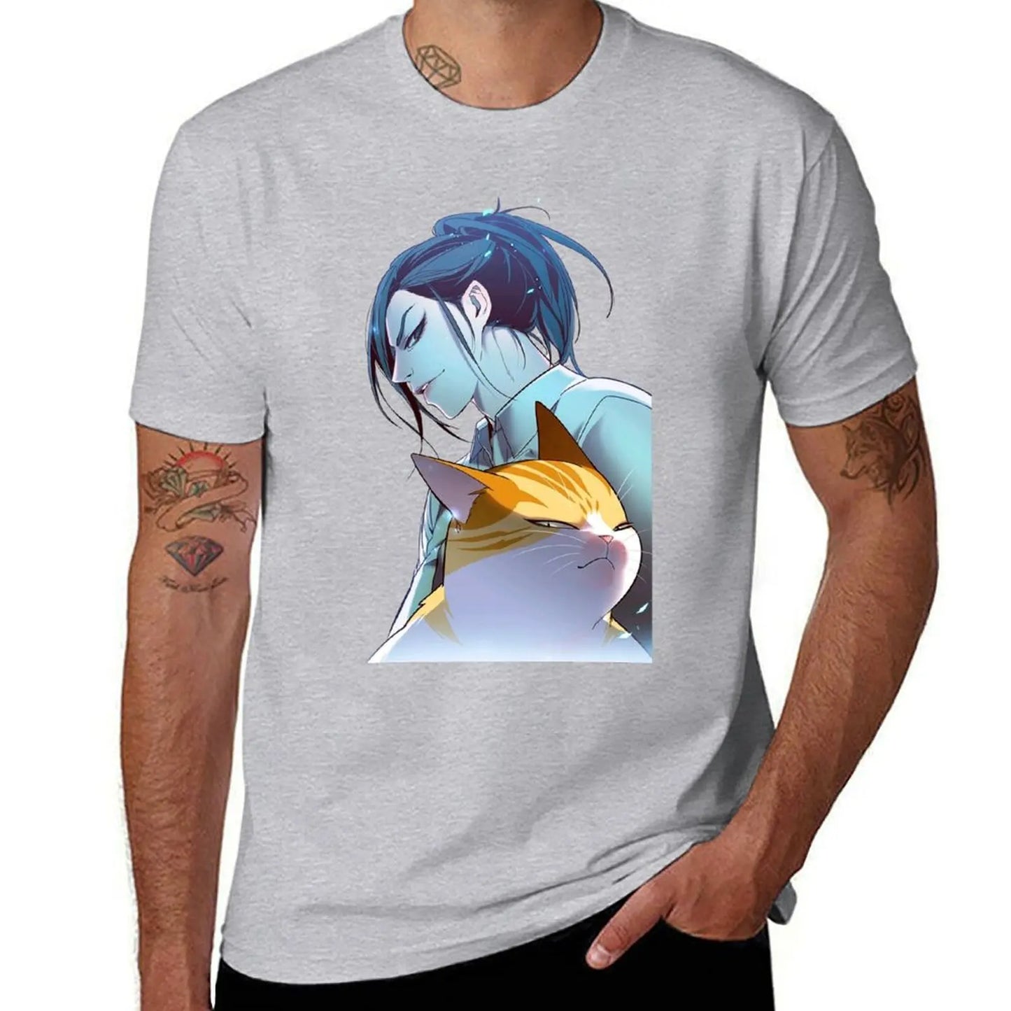 Eleceed Kayden T-Shirt – Vintage Anime Graphic Tee for Men | Aesthetic Kawaii Streetwear Shirt for Anime Fans
