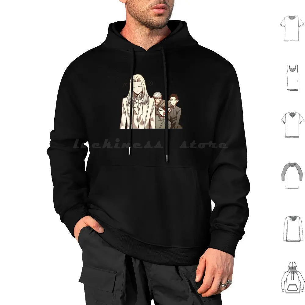 Eleceed Artwork Edition 5 Hoodie – Sweat à capuche streetwear manches longues anime premium