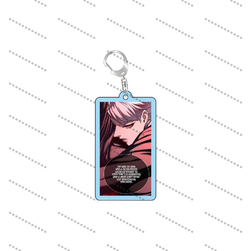 Eleceed Acrylic Keychains – Jiwoo Seo & Kayden Break Anime Pendant Keyrings for Bags, Phones & Keys