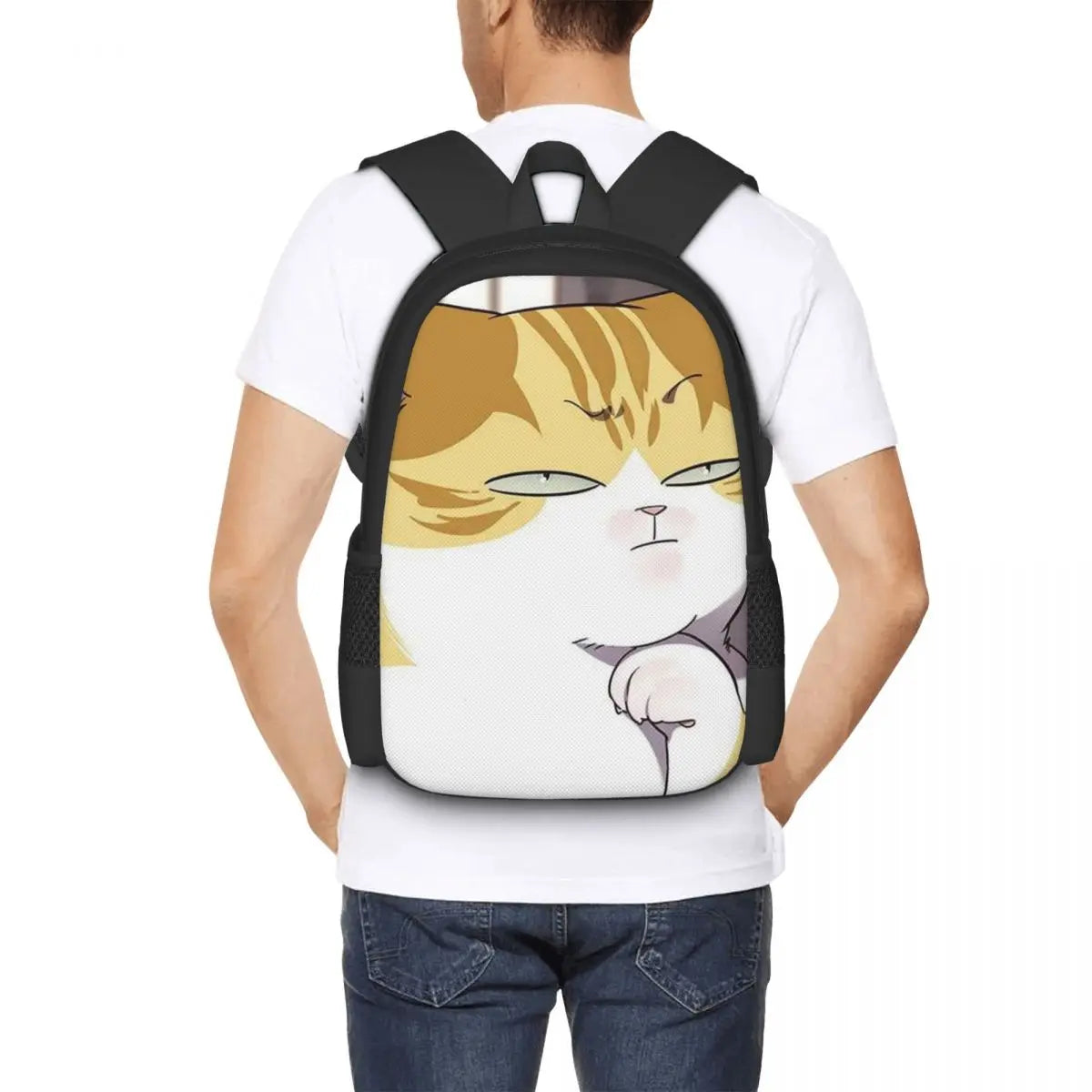 Eleceed Kayden Cat Form Student Backpack – Anime Travel & School Daypack for Men & Women