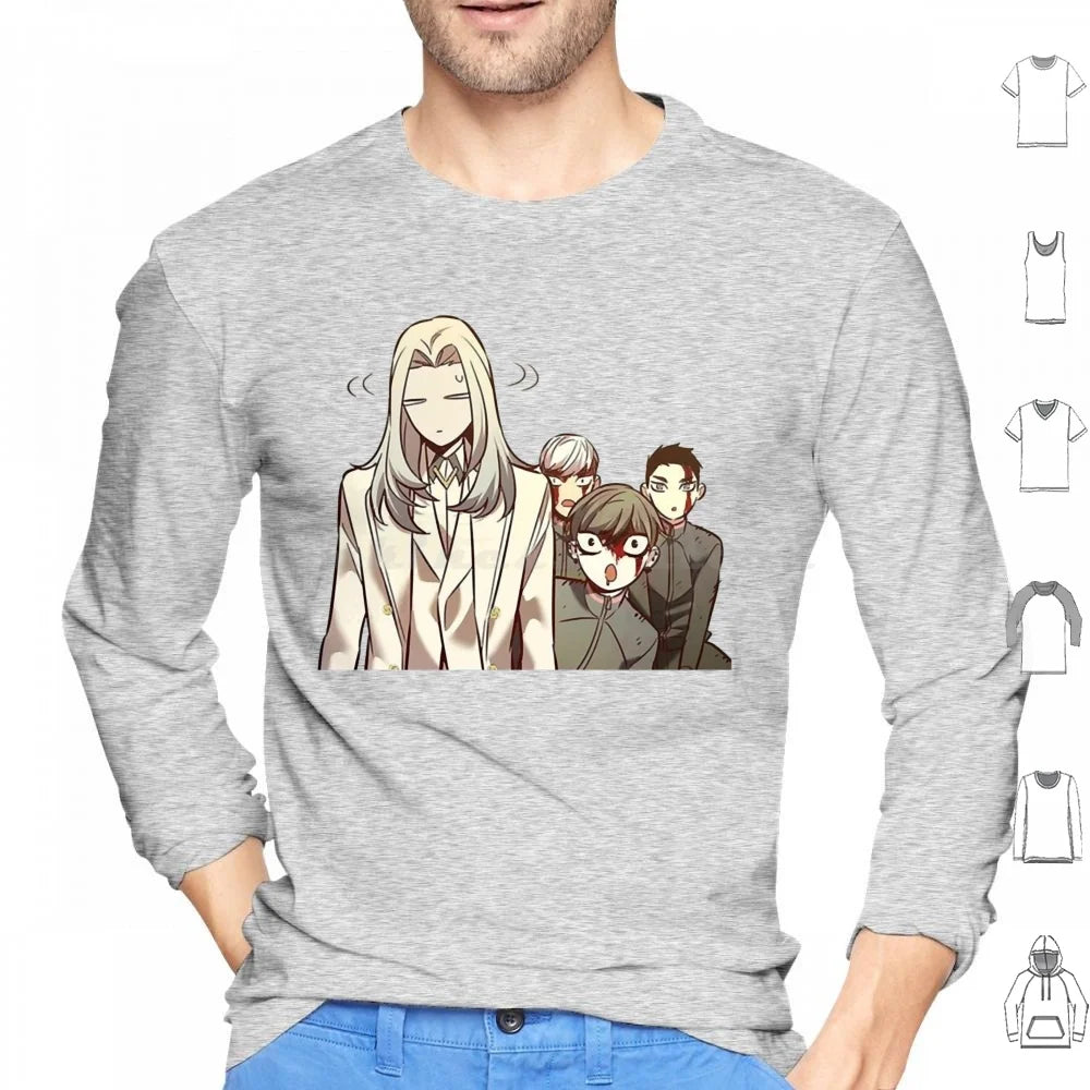Eleceed Artwork Edition 5 Hoodie – Sweat à capuche streetwear manches longues anime premium