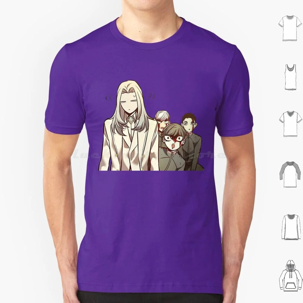 Eleceed Artwork Edition 5 Cotton T-Shirt – Unisex Anime Streetwear Tee