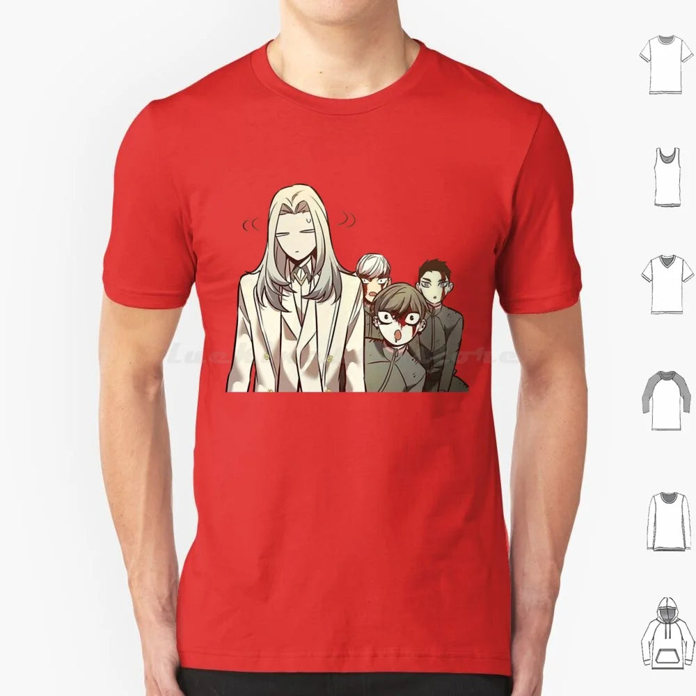 Eleceed Artwork Edition 5 Cotton T-Shirt – Unisex Anime Streetwear Tee