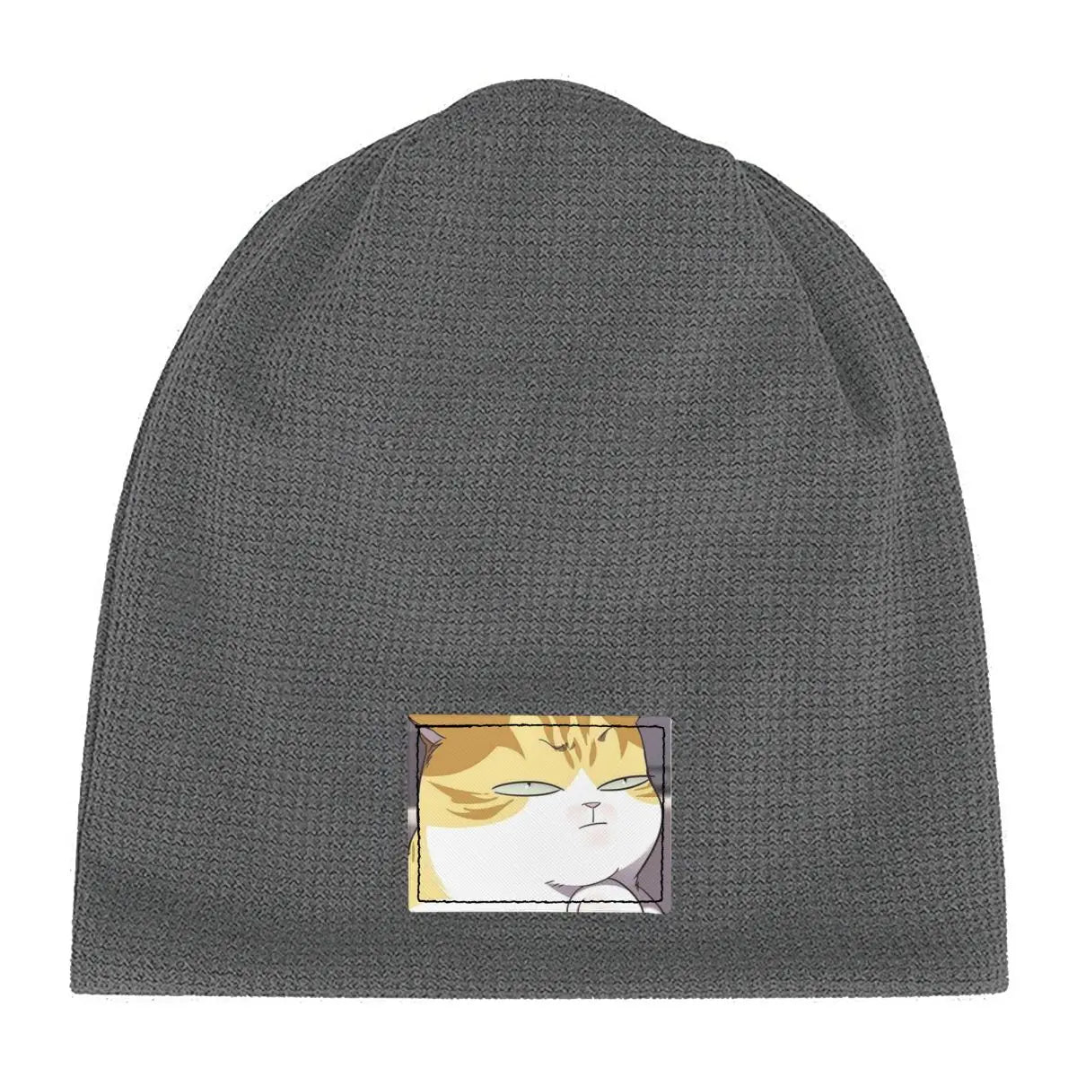 Bonnet Eleceed Kayden Forme de Chat – Chapeau d'Hiver Anime Doublé Polaire pour Hommes et Femmes