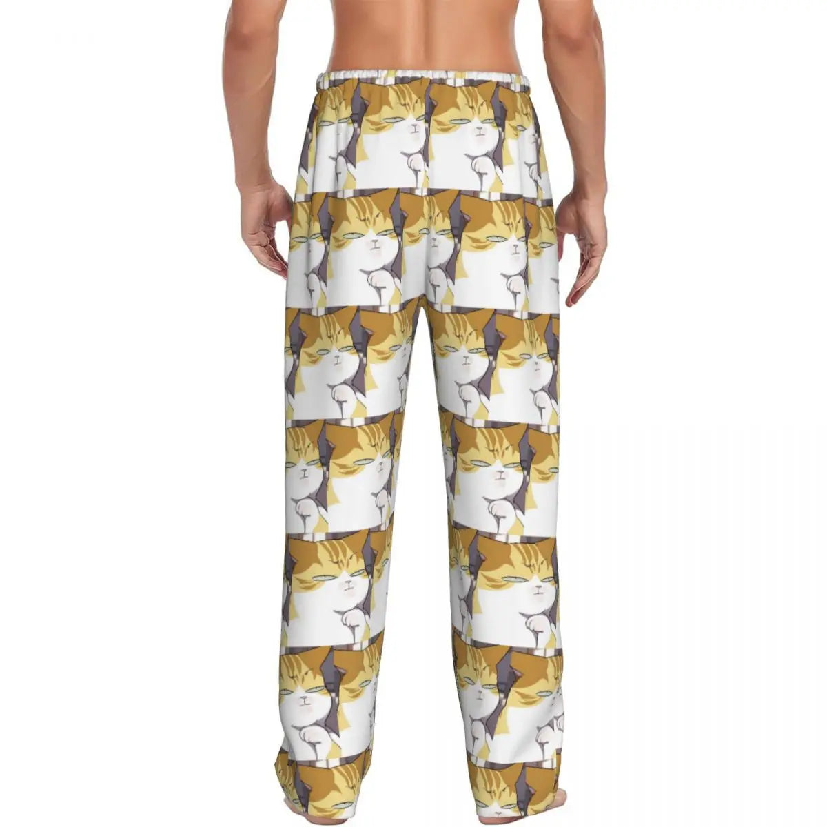 Eleceed Kayden Cat Form Pajama Pants for Men – Custom Anime Sleepwear Lounge Pants with Pockets | Comfortable Nightwear Bottoms