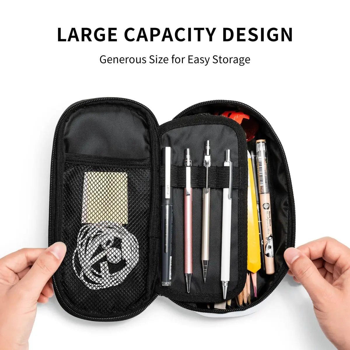 Estuche para lápices con forma de gato de Kayden de Eleceed - Organizador de papelería de anime para niños y niñas