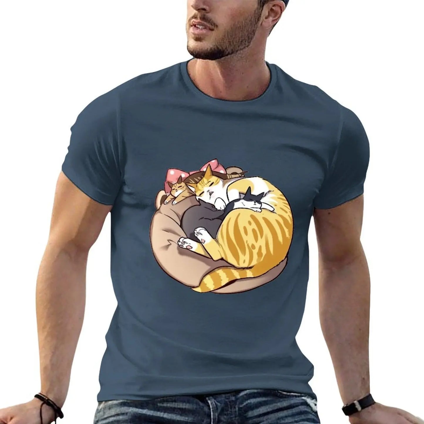Kayden Gato Eleceed Diseño #4 Camiseta camisetas de diseño para hombre camisetas casual para hombre camiseta de diseño