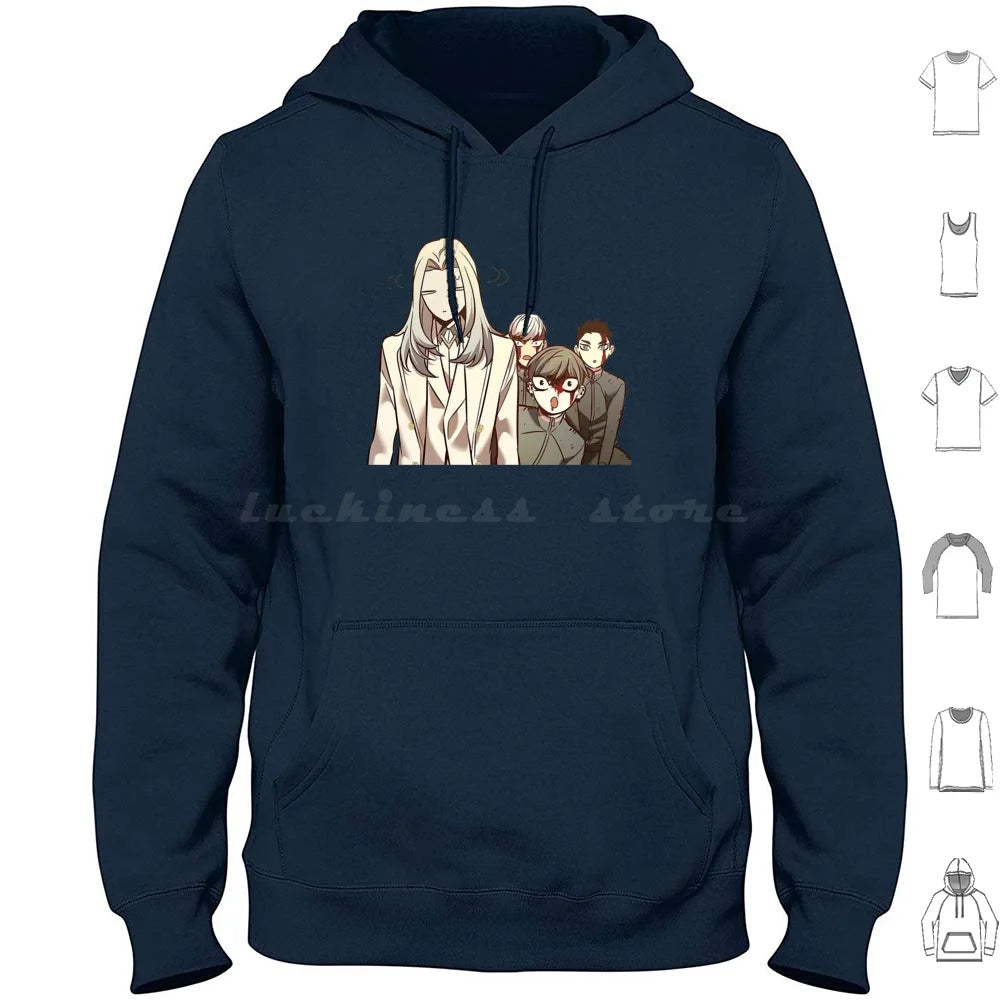 Eleceed Artwork Edition 5 Hoodie – Sweat à capuche streetwear manches longues anime premium