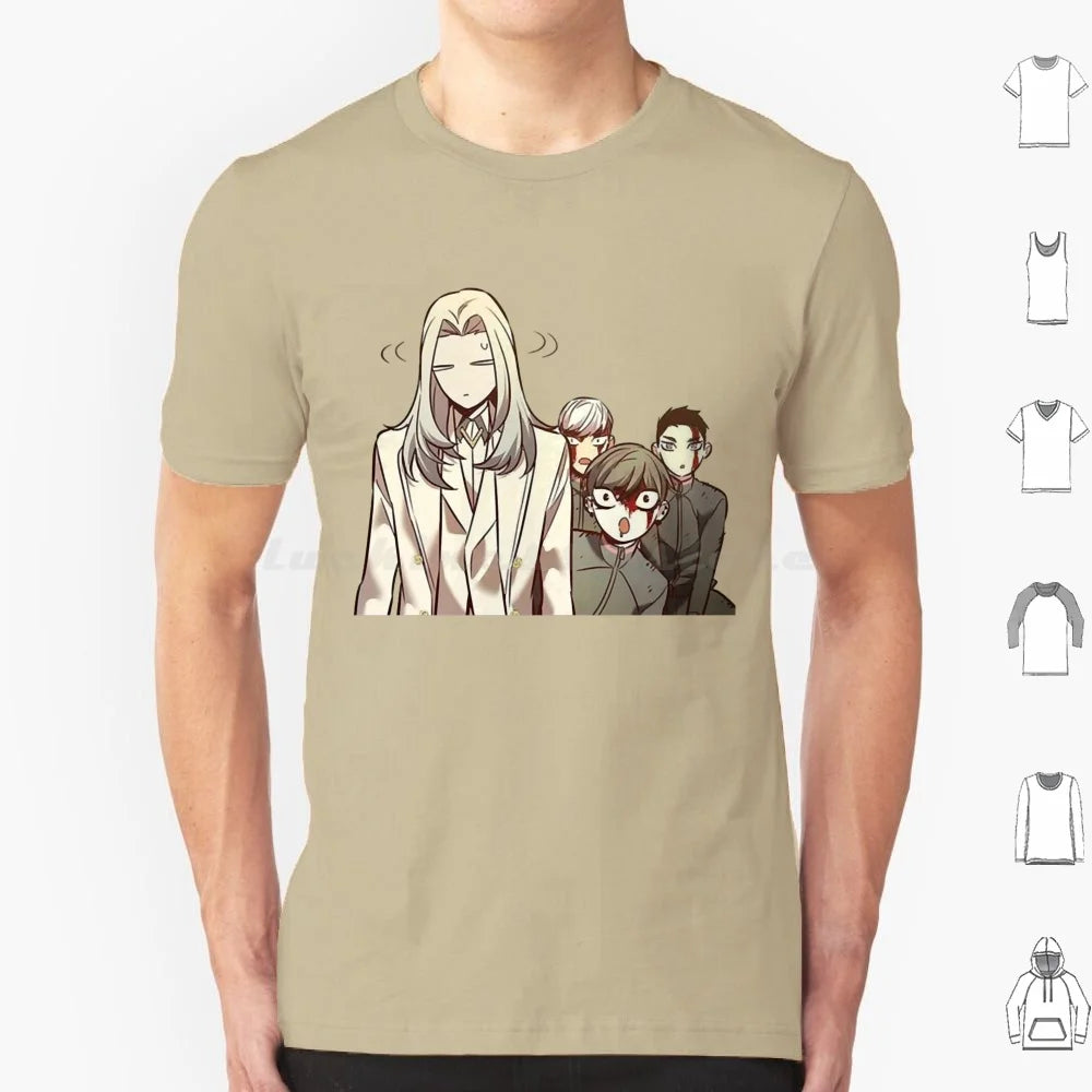 Eleceed Artwork Edition 5 Cotton T-Shirt – Unisex Anime Streetwear Tee