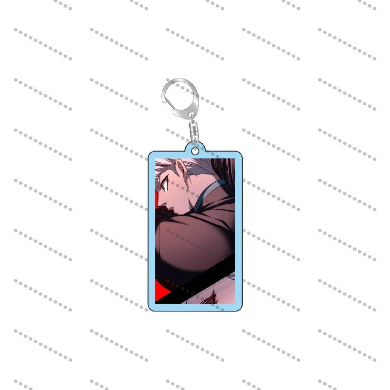 Eleceed Acrylic Keychains – Jiwoo Seo & Kayden Break Anime Pendant Keyrings for Bags, Phones & Keys