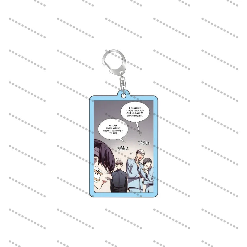 Eleceed Acrylic Keychains – Jiwoo Seo & Kayden Break Anime Pendant Keyrings for Bags, Phones & Keys