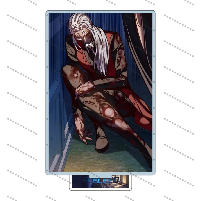 Eleceed Anime Acrylic Stand – Jiwoo Seo & Kayden Break Desk Display Figure Collectible