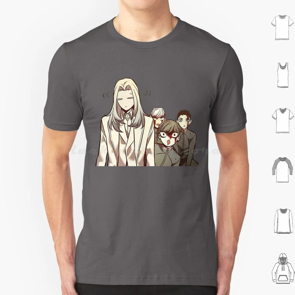 Eleceed Artwork Edition 5 Cotton T-Shirt – Unisex Anime Streetwear Tee