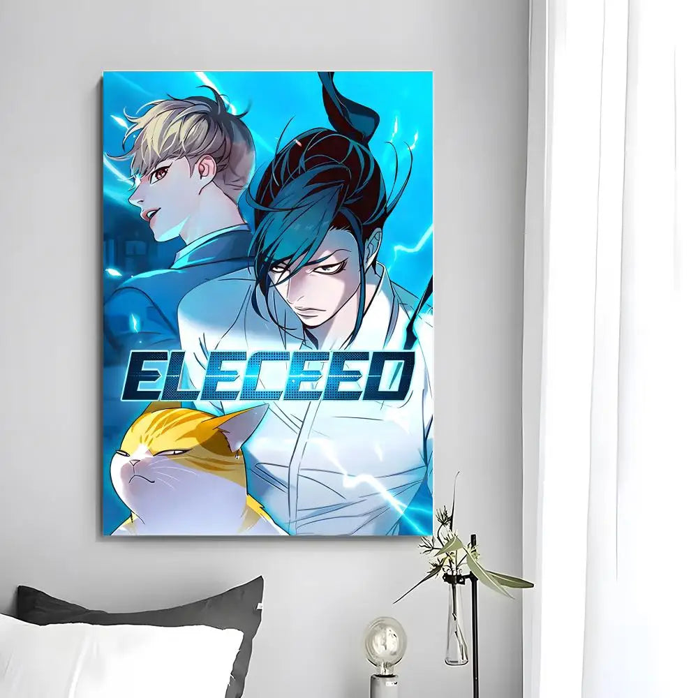 Eleceed Manhwa Wall Art Poster – Premium Anime Print for Home & Room Decor