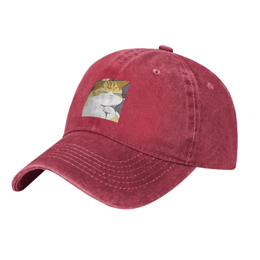 Eleceed Kayden Cat Form Denim Snapback Cap – Adjustable Unisex Baseball Cowboy Hat | Anime Streetwear Outdoor Hat