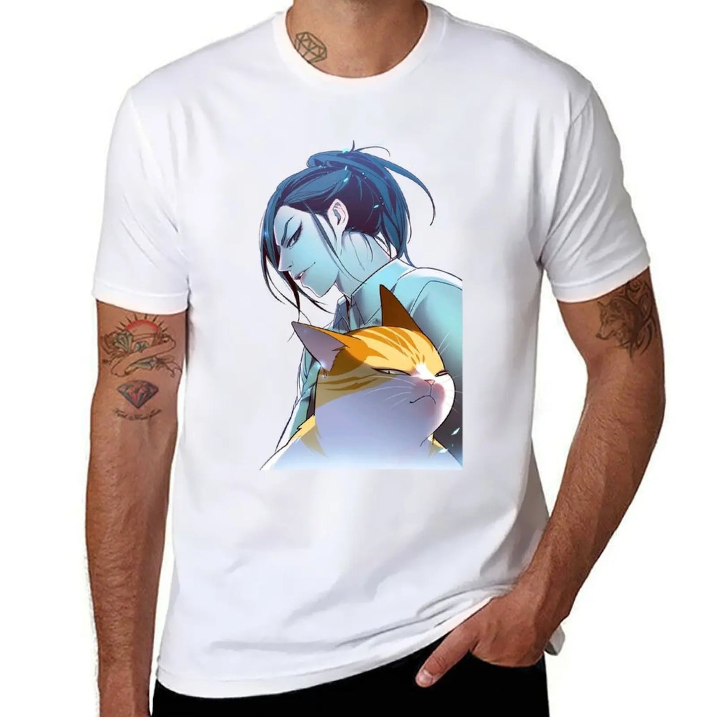 Eleceed Kayden T-Shirt – Vintage Anime Graphic Tee for Men | Aesthetic Kawaii Streetwear Shirt for Anime Fans