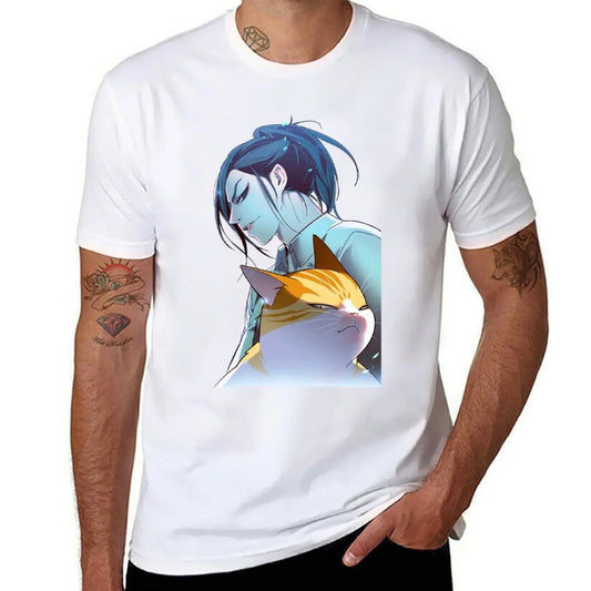 Eleceed Kayden T-Shirt – Vintage Anime Graphic Tee for Men | Aesthetic Kawaii Streetwear Shirt for Anime Fans