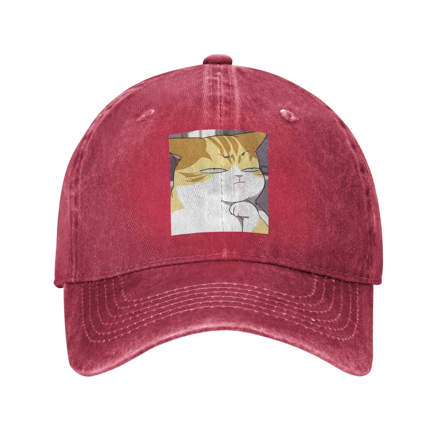 Eleceed Kayden Cat Form Denim Snapback Cap – Adjustable Unisex Baseball Cowboy Hat | Anime Streetwear Outdoor Hat