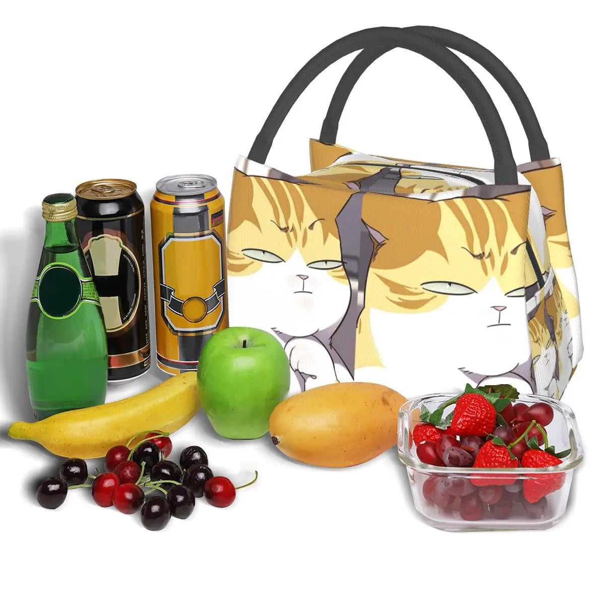 Eleceed Kayden Cat Form Insulated Lunch Bag – Anime Bento Cooler Tote | Portable Thermal Food Storage Bag for School & Work