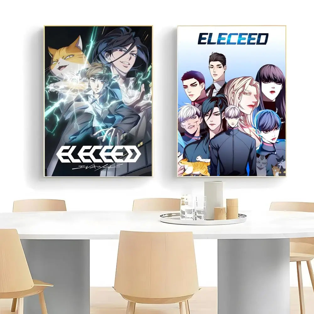 Eleceed Manhwa Wall Art Poster – Premium Anime Print for Home & Room Decor