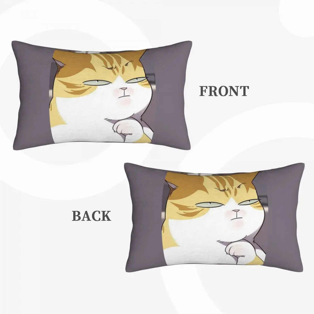 Eleceed Kayden Cat Form Pillowcase – Anime Decorative Cushion Cover for Bedroom | Soft Throw Pillow Cover Home Decor