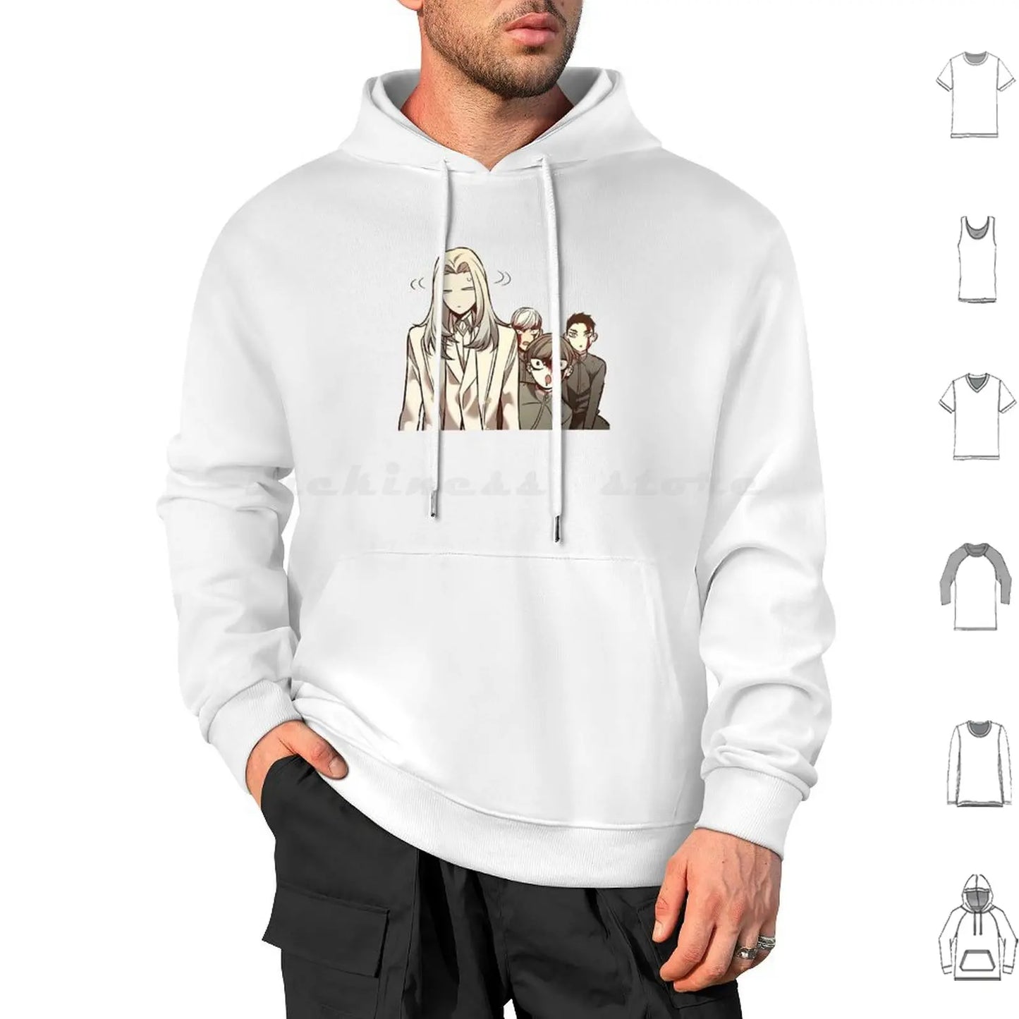 Eleceed Artwork Edition 5 Hoodie – Sweat à capuche streetwear manches longues anime premium