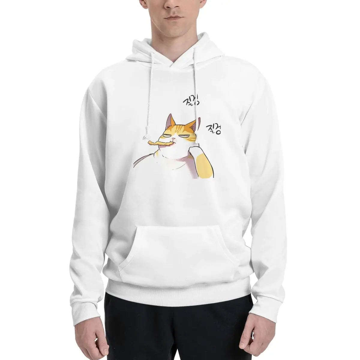 Kayden Break Bored Expression Hoodie – Eleceed Manhwa Anime Streetwear for Men