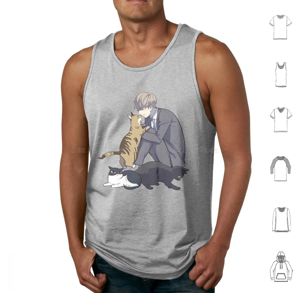 Eleceed Super Edition Manhwa Tank Top – Anime Artwork Sleeveless Vest | Summer Streetwear Shirt for Men