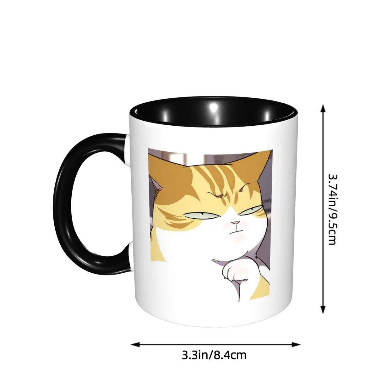 Eleceed Kayden Cat Form Ceramic Mug – Funny Anime Coffee & Tea Cup | Cute Drinkware Gift for Friends & Fans
