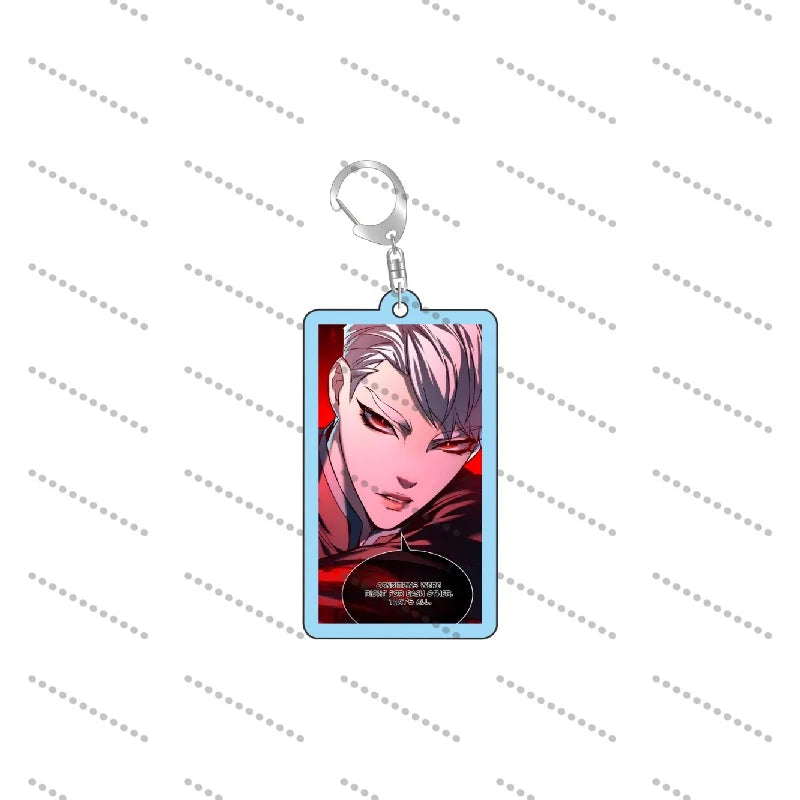 Eleceed Acrylic Keychains – Jiwoo Seo & Kayden Break Anime Pendant Keyrings for Bags, Phones & Keys