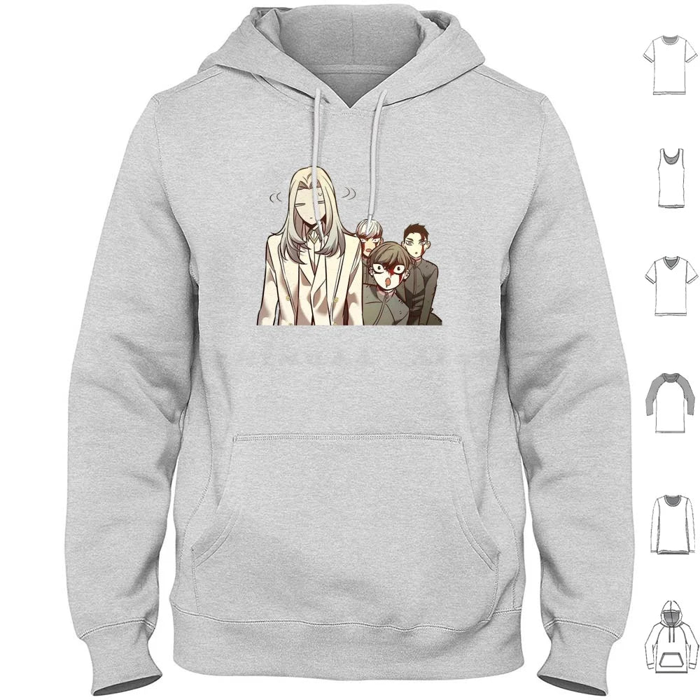 Eleceed Artwork Edition 5 Hoodie – Sweat à capuche streetwear manches longues anime premium