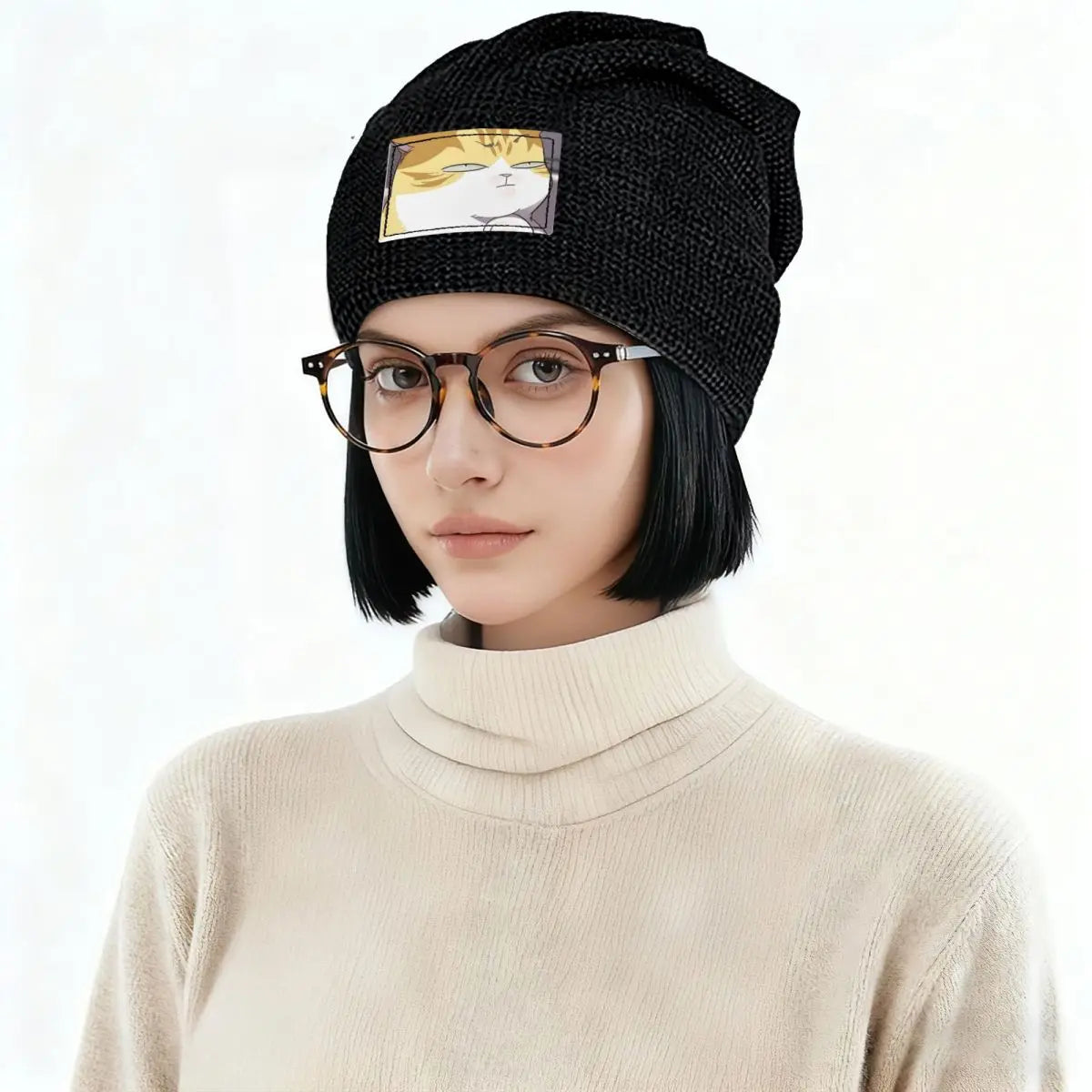 Bonnet Eleceed Kayden Forme de Chat – Chapeau d'Hiver Anime Doublé Polaire pour Hommes et Femmes