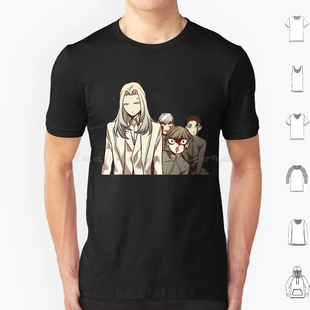Eleceed Artwork Edition 5 Cotton T-Shirt – Unisex Anime Streetwear Tee