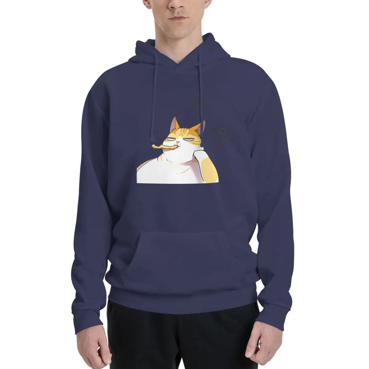 Kayden Break Bored Expression Hoodie – Eleceed Manhwa Anime Streetwear for Men