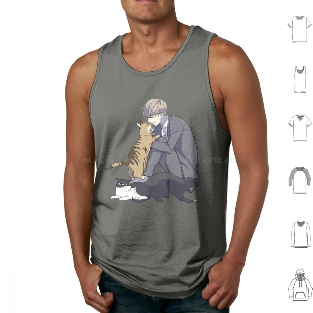 Eleceed Super Edition Manhwa Tank Top – Anime Artwork Sleeveless Vest | Summer Streetwear Shirt for Men