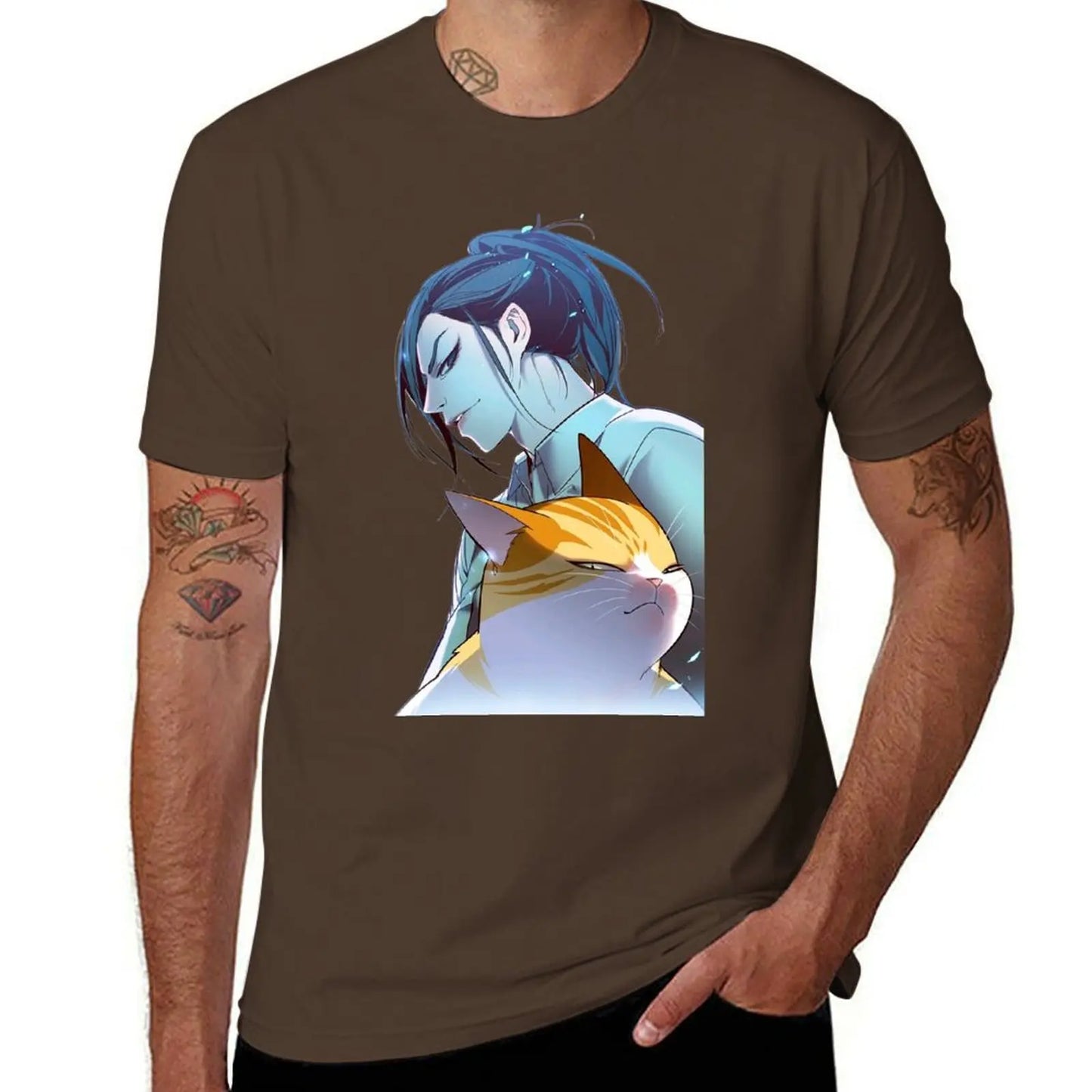 Eleceed Kayden T-Shirt – Vintage Anime Graphic Tee for Men | Aesthetic Kawaii Streetwear Shirt for Anime Fans