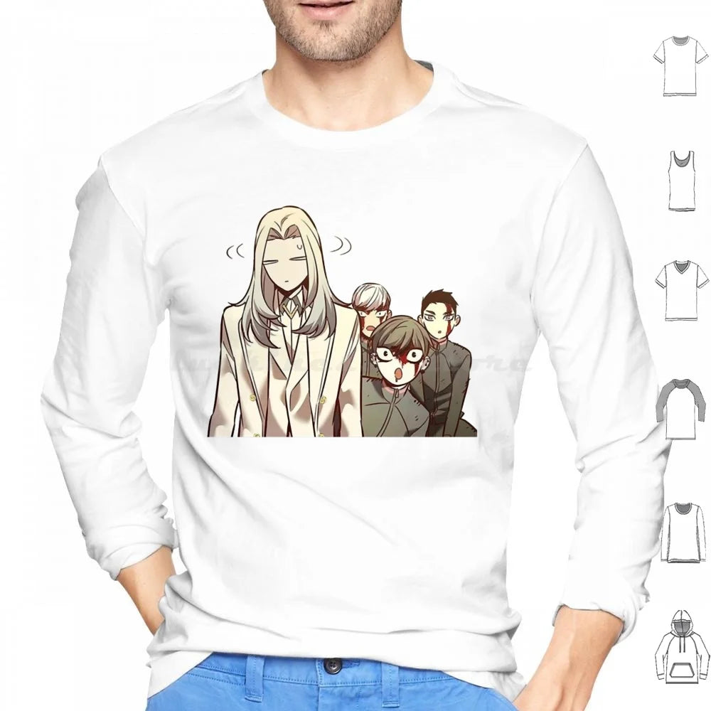 Eleceed Artwork Edition 5 Hoodie – Sweat à capuche streetwear manches longues anime premium