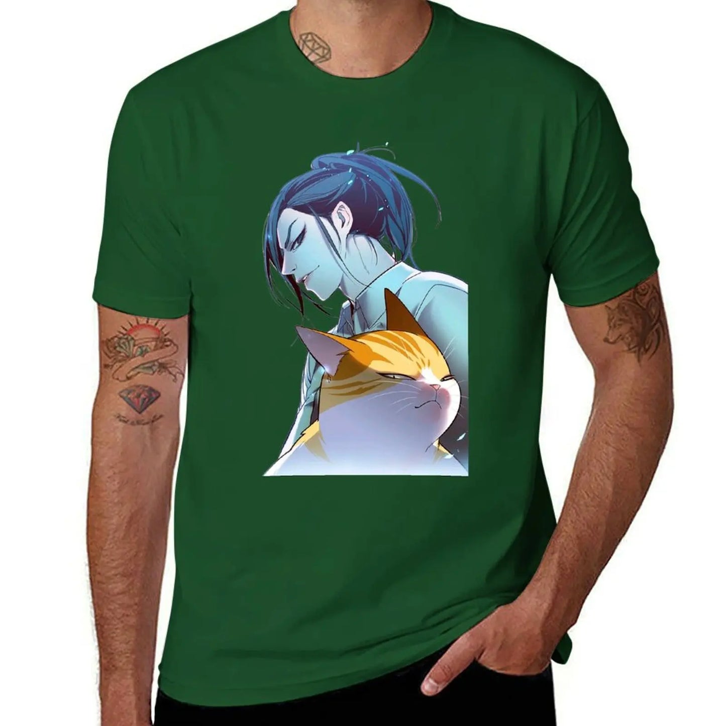 Eleceed Kayden T-Shirt – Vintage Anime Graphic Tee for Men | Aesthetic Kawaii Streetwear Shirt for Anime Fans