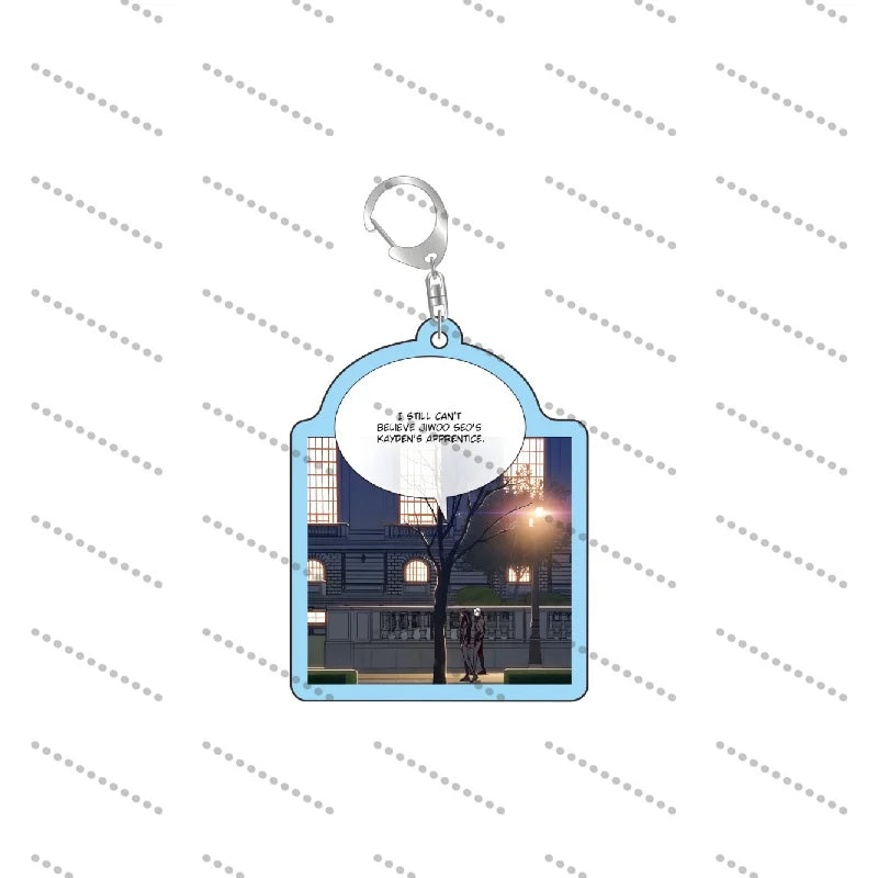 Eleceed Acrylic Keychains – Jiwoo Seo & Kayden Break Anime Pendant Keyrings for Bags, Phones & Keys